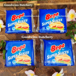 Bega Australia sliced cheese SUPER SLICES chilled 12pcs 250g